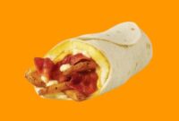 Breakfast Burrito featuring Cholula Hot Sauce