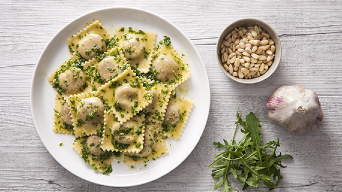 Olive-Garden's-Ravioli-Carbonara