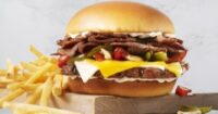 Hardee's Philly Cheesesteak Burger